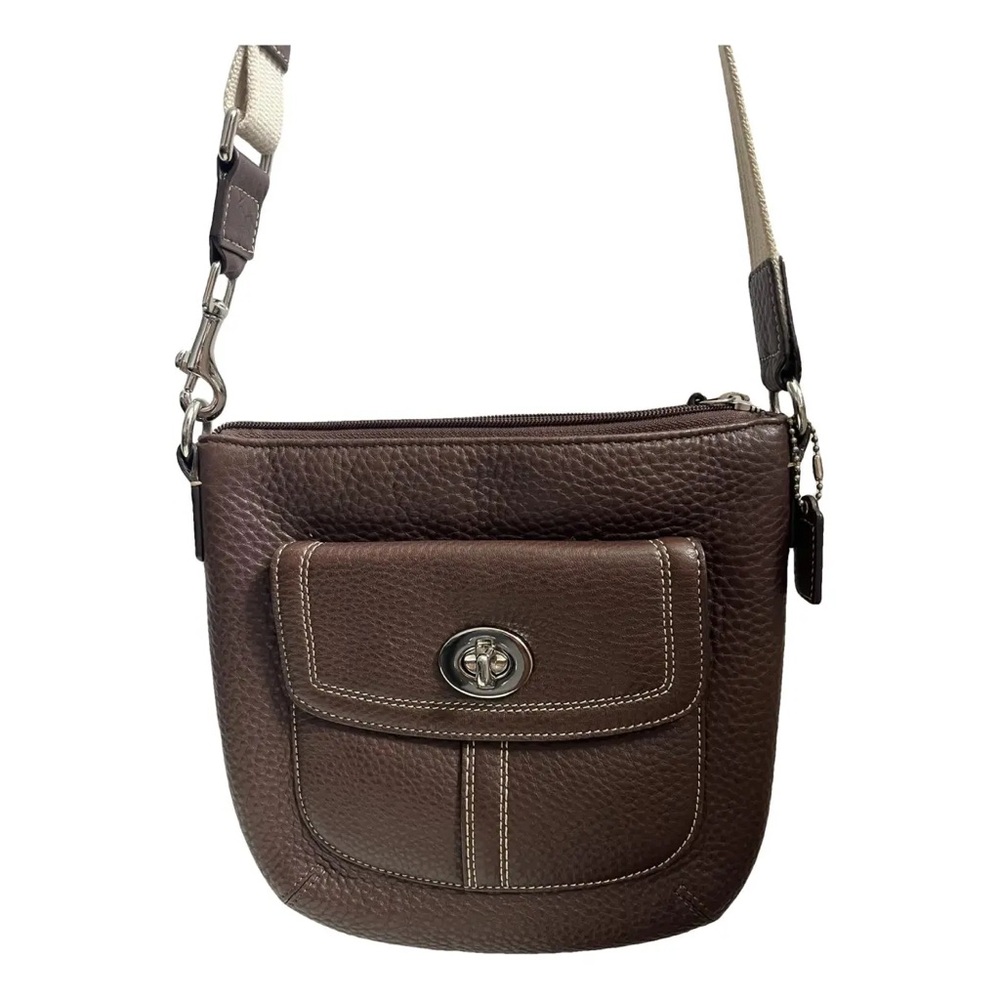 Coach Hamilton Brown Leather Crossbody Bag